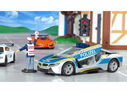 SIKU Super 2303 policie BMW i8 1:50 - Poškozený obal