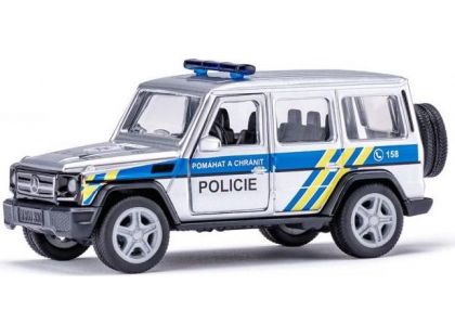 Siku super 2308 česká verze policie Mercedes AMG G65 1:50