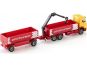 Siku Super Kamion na přepravu stavebních materiálů s červeným přívěsem 1:87 3