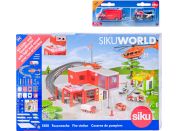 SIKU World 55081656 požární stanice s hasičským autem