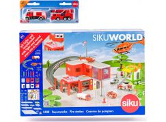 SIKU World 55081661 požární stanice s hasičskými auty