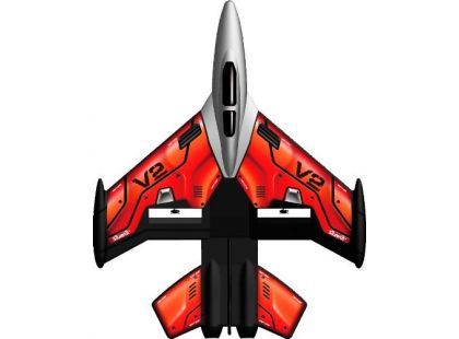 Silverit RC letadlo X-Twin Jet Červená - Poškozený obal červená