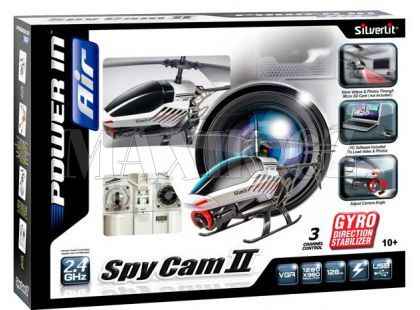 Silverlit RC Helikoptéra - Spy Cam II (s kamerou)