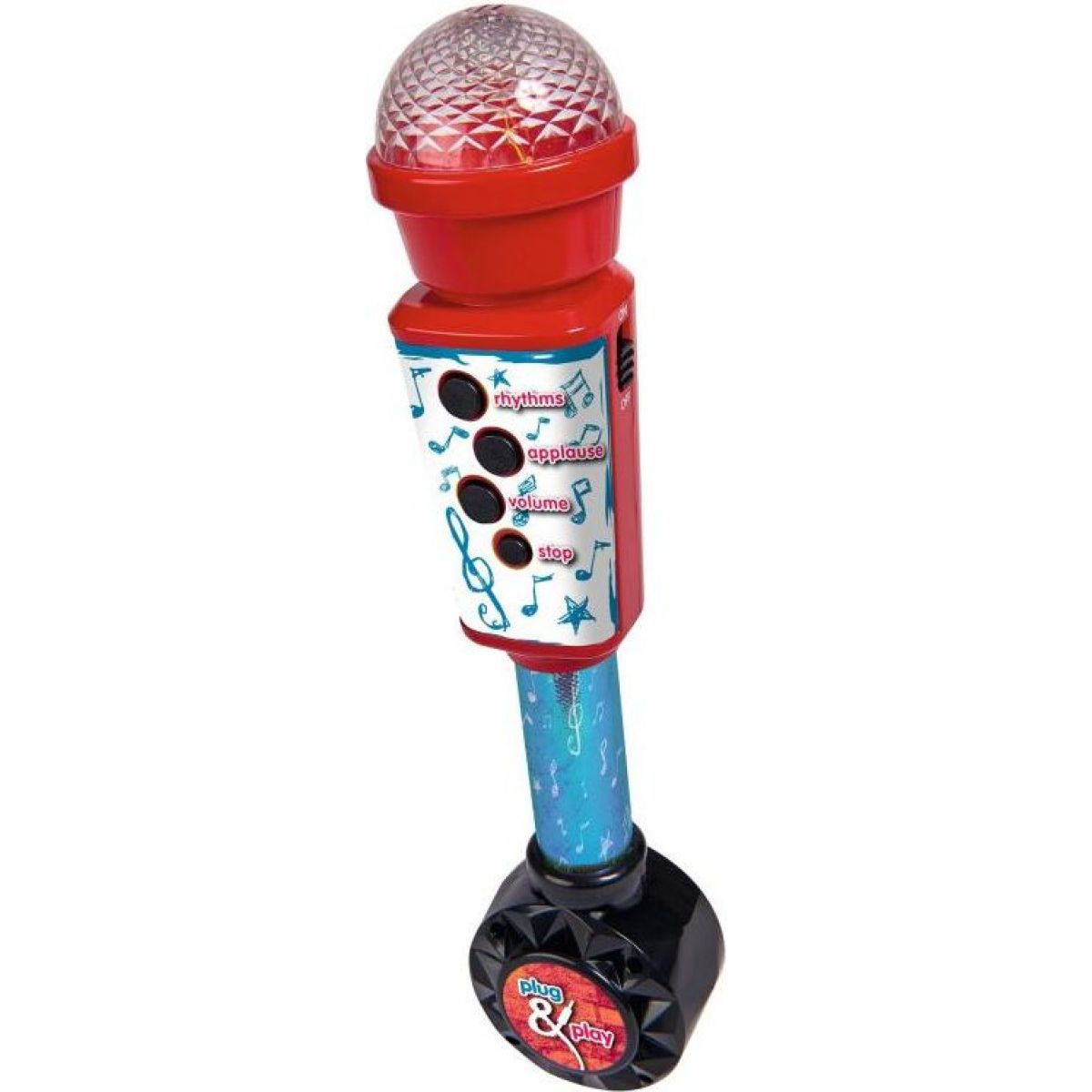 Simba Elektronický mikrofon 28 cm, vstup pro MP3
