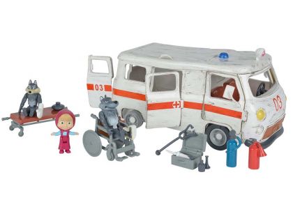 Simba Máša a medvěd Ambulance hrací set