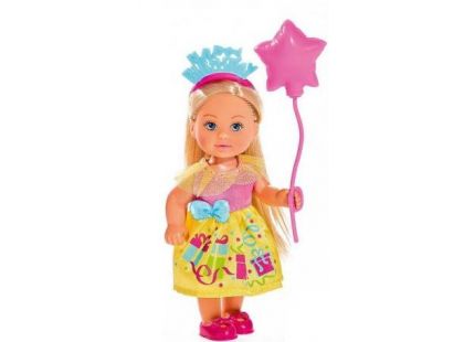 Simba Panenka Evička Happy Birthday růžový balónek