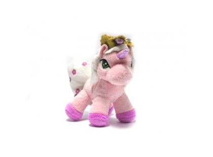 Simba Plyšový přívěšek Filly Unicorn 15 cm růžová