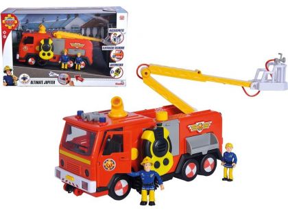 Simba Požárník Sam Hasičské auto Jupiter Mega Deluxe 28 cm - Poškozený obal
