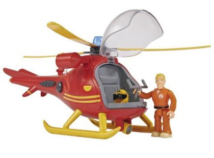 Simba Požárník Sam Vrtulník s figurkou