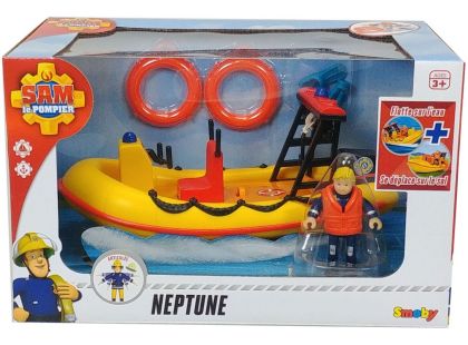 Simba Požárník Sam Záchranný člun Neptun s figurkou