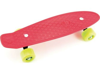 Skateboard pennyboard 43 cm červený