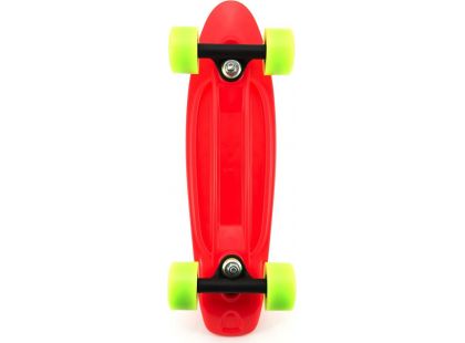 Skateboard pennyboard 43 cm červený