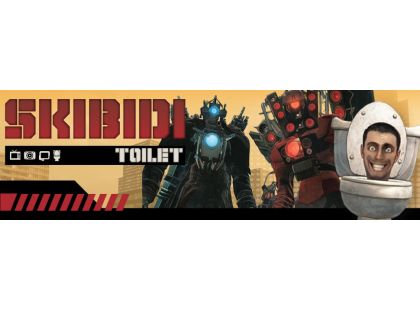 Skibidi Toilet minifigurky Mystery - Poškozený obal