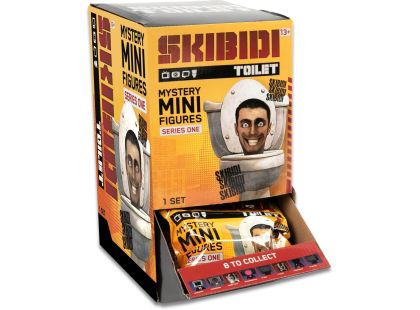 Skibidi Toilet minifigurky Mystery - Poškozený obal