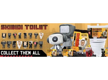 Skibidi Toilet minifigurky Mystery