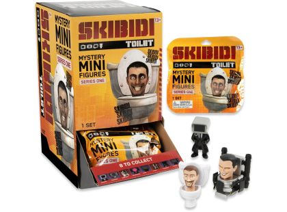 Skibidi Toilet minifigurky Mystery