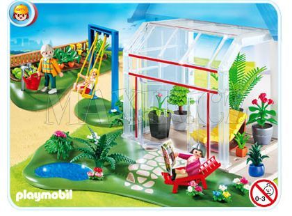 Skleník se zahradou Playmobil 4281