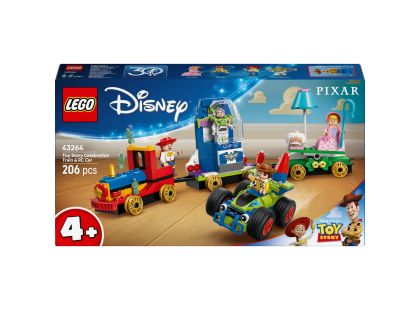 LEGO® Disney a Pixar 43264 Slavnostní vláček a Autíčko z Příběhu hraček