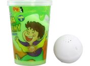 Slimy S3 sliz se svítící kuličkou zelený