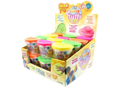 Slimy Super Fluffy kelímek 100 g (display 24ks)