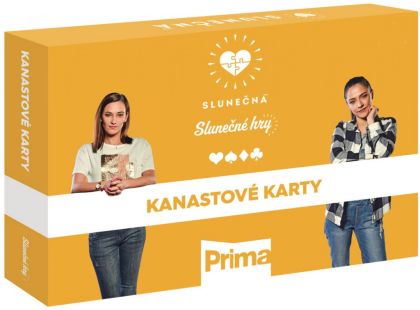 Slunečná Kanastové karty - Poškozený obal