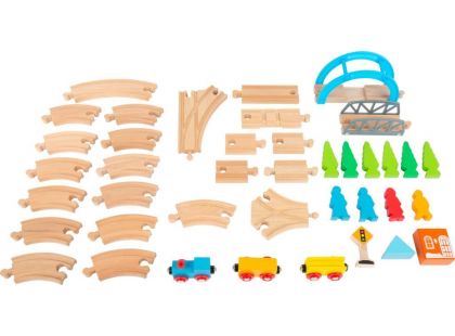 Small Foot Dřevěná vláčkodráha Journey