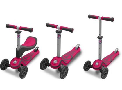 Smart Trike Koloběžka Scooter T1 růžová