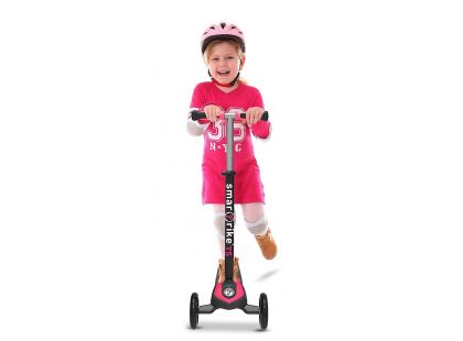 Smart Trike Koloběžka Scooter T5 růžová