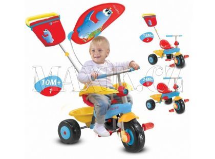 Smart Trike Tříkolka Candy Dino červená