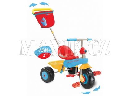 Smart Trike Tříkolka Candy Dino červená