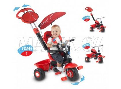 Smart Trike Tříkolka DX Sport červená