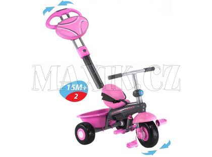 Smart Trike Tříkolka DX Sport růžová