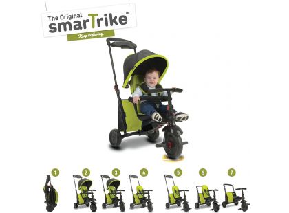 Smart Trike Tříkolka 7 v 1 Smartfold 500 zelená - Poškozený obal