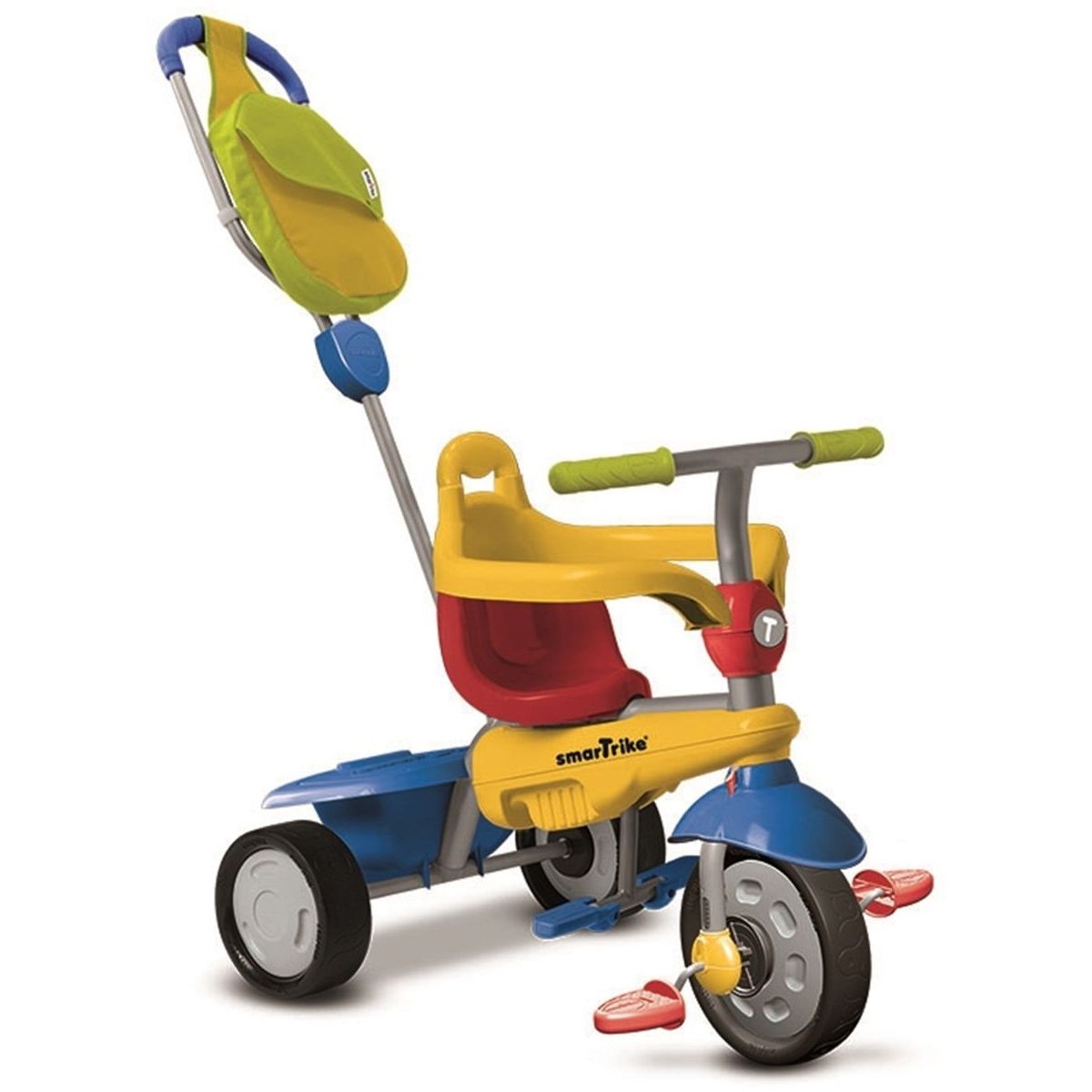 Smart Trike Tříkolka Breeze GL žluto červeno modrá