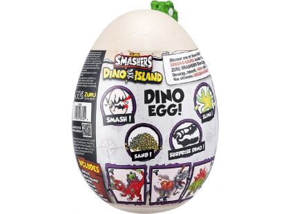 Smashers Dino Island Egg malé balení černý