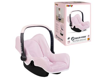 Smoby Autosedačka Maxi-Cosi pro panenky světle růžová Smoby Autosedačka Maxi-Cosi pro panenky světle růžová