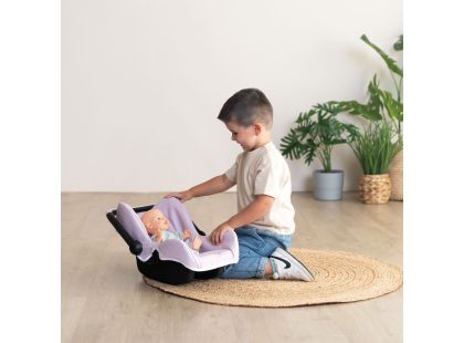 Smoby Autosedačka Maxi-Cosi pro panenky světle růžová Smoby Autosedačka Maxi-Cosi pro panenky světle růžová