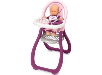 Smoby Baby Nurse jídelní židlička pro panenky
