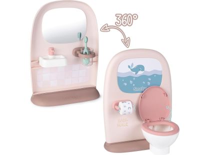Smoby Baby Nurse Toaleta s koupelnou - Poškozený obal