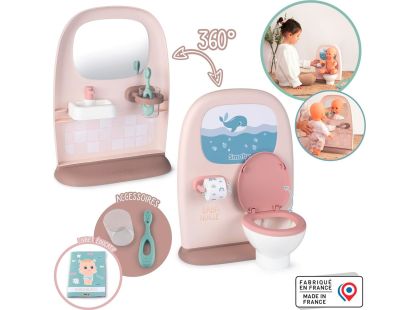 Smoby Baby Nurse Toaleta s koupelnou - Poškozený obal