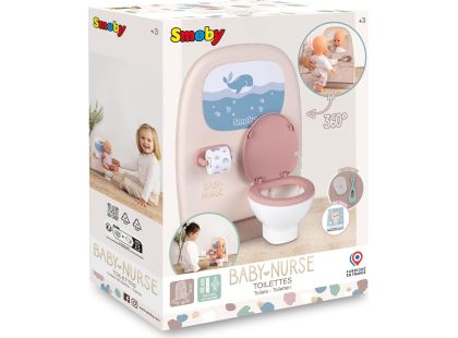 Smoby Baby Nurse Toaleta s koupelnou - Poškozený obal