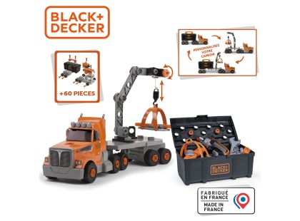 Smoby B&D Kamion s nářadím a vrtačkou Smoby B&D Kamion s nářadím a vrtačkou