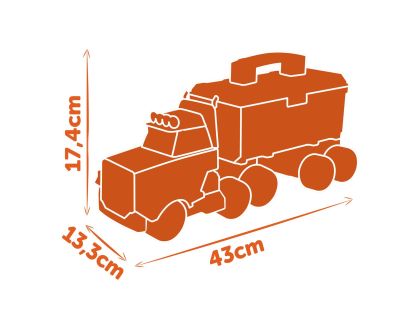 Smoby B&D Kamion s nářadím a vrtačkou Smoby B&D Kamion s nářadím a vrtačkou