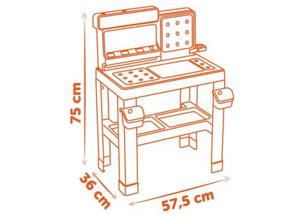 Smoby B&D Pracovní dílna Bricolo Pro
