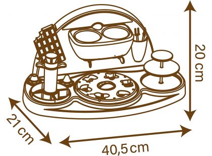 Smoby Chef Čokoládová továrna