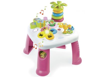 Smoby Cotoons Multifunkční hrací stůl - Růžová