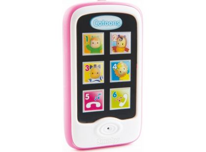 Smoby Cotoons Smartphone růžový