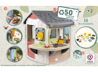 Smoby Domeček Life Mud Cooking rozšiřitelný