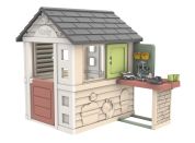 Smoby Domeček Life Nature s dílnou pro kutily