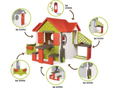 Smoby Domeček My Neo House rozšiřitelný